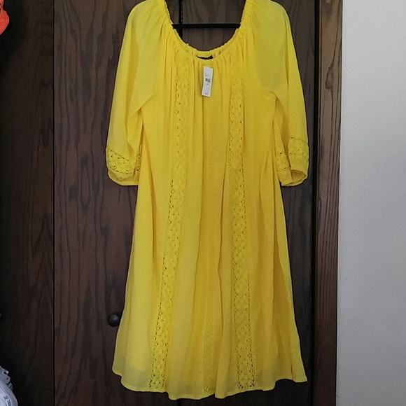 Lane Bryant Dresses & Skirts - NWT Lane Bryant peasant dress