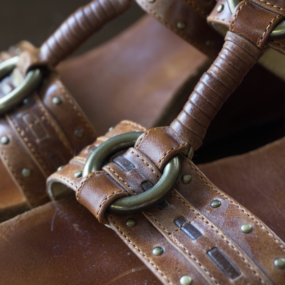 Frye Ivy O Ring Women's Platform Slingback Wedges - Picture 3 of 5