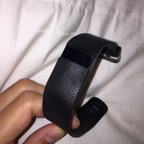 Black Fitbit charge HR