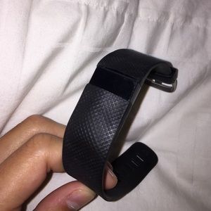 Black Fitbit charge HR