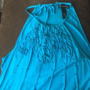 INC Turquoise TOP