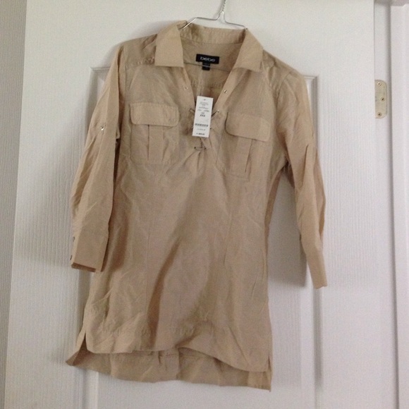 Bebe lace up top!