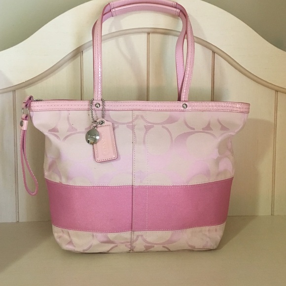 ⚜Pink Coach Tote⚜