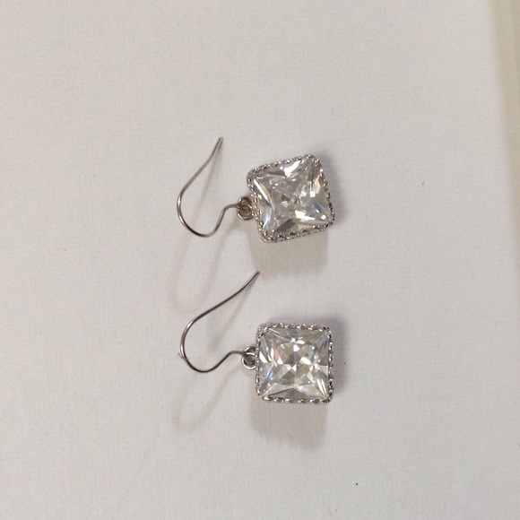 Sterling and Crystal earrings