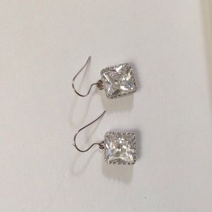 Sterling and Crystal earrings