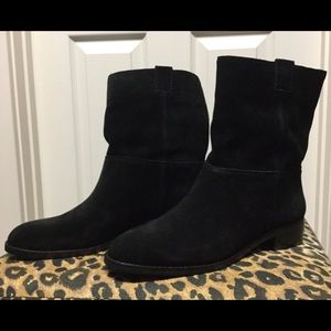 New J.Crew suede mid calf boots size 8.5
