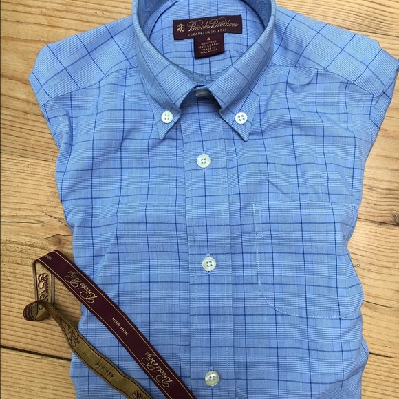 Brooks Brothers long sleeve boys shirt