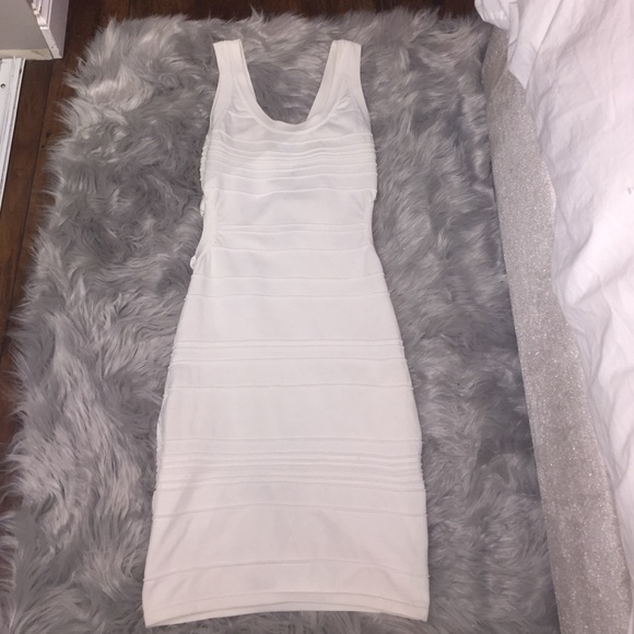 All white dress super sexy