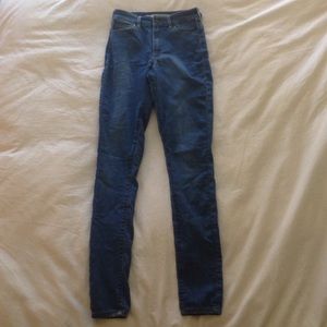 Brandy Melville High-Waisted Blue Jeans