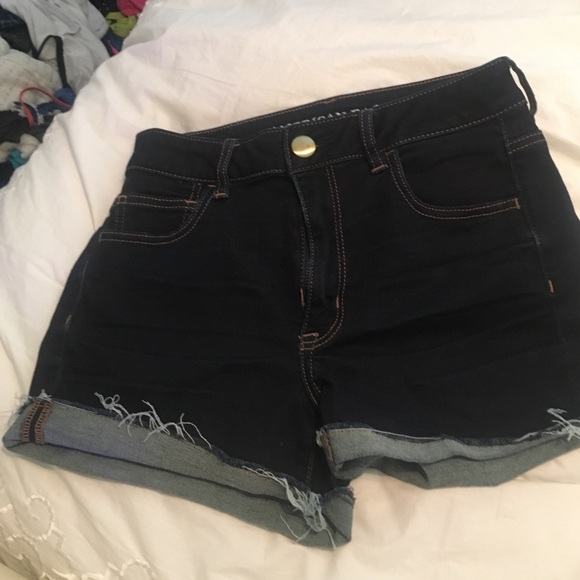 American eagle hi rise shorts