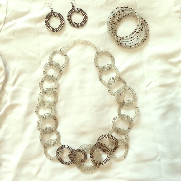 Artisan 3-Piece Beaded Jewelry Set