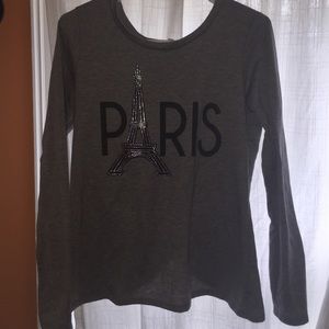 Cute long sleeved Paris shirt