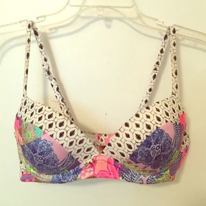 Halter or Bra Strapped Bathing Suit Top