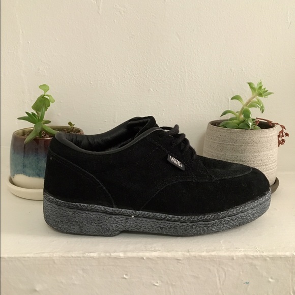 Vintage Grunge Thick Soled Vans Size 5