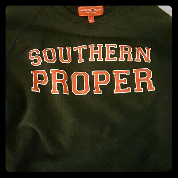 Southern proper sweatshirt blue navy small