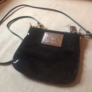 Coach Poppy sequined crossbody bag
