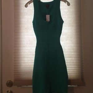 2b Bebe turquoise backless dress. Never worn.