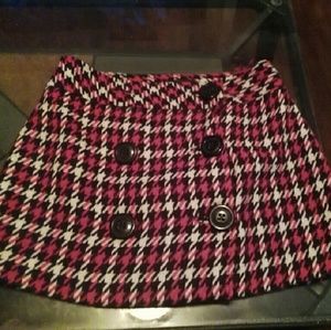 Express wool blend mini skirt