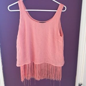 Fun, fringe top
