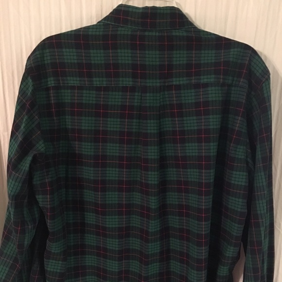 L.L. Bean men's button up plaid shirt - Picture 3 of 3