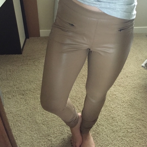 Leather jeans/leggings