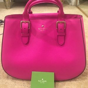 Hot pink Kate spade purse