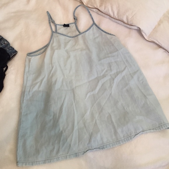 Gap (Kids XXL) Denim tank top