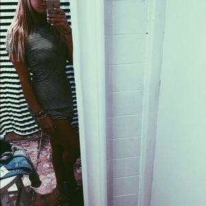 Striped Brandy Melville T-Shirt Dress