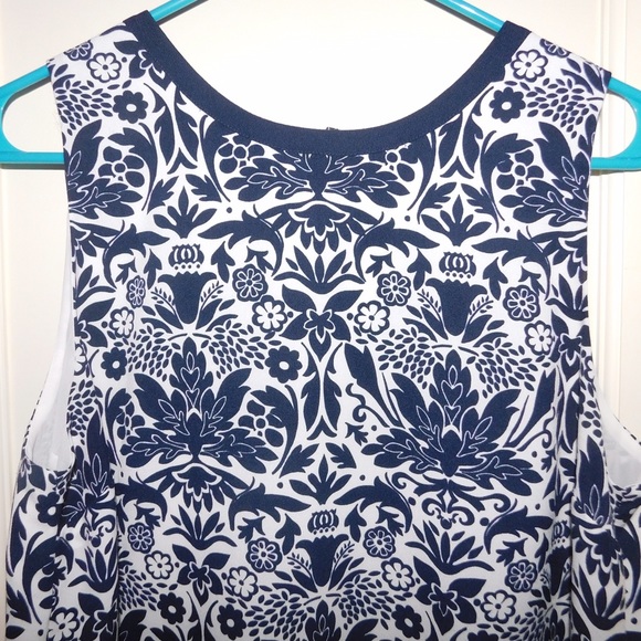 Flowy Blue Pattern Summer/Spring Dress