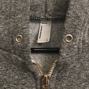 American Apparel Salt & Pepper Hoodie