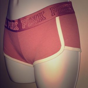 Rare Victoria's Secret pink boy short make a offer