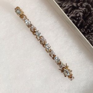 Aqua marine bracelet