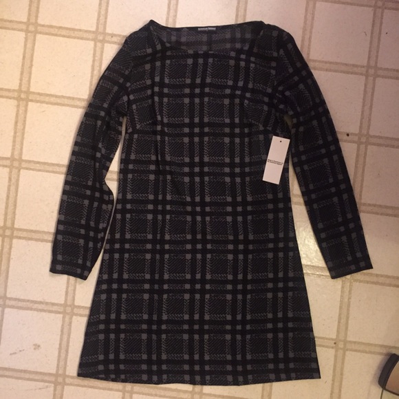9/1 is last day! AA NEW Printed Gia Plaid Dress - Picture 3 of 4
