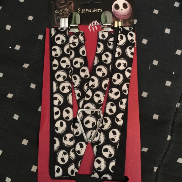 Jack Skellington Suspenders