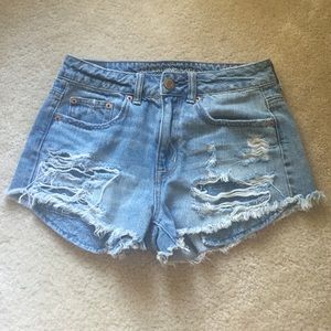 American Eagle Hi-Rise Festival shorts