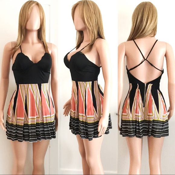 PLEATED SKIRT SUMMER DRESS - Picture 3 of 4