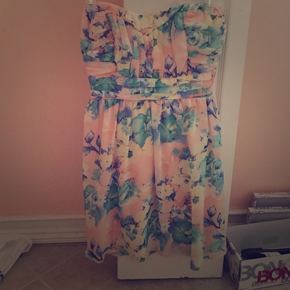 Summer floral dress