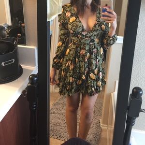 Urban outfitters wrap around dress