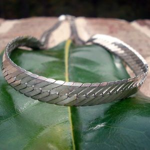 Vintage Herringbone chain - 925 sterling silver