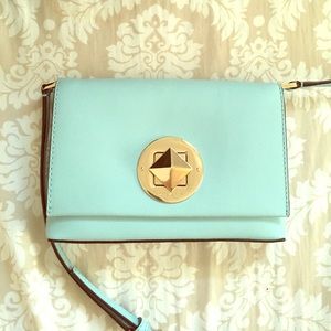 Kate Spade baby blue satchel
