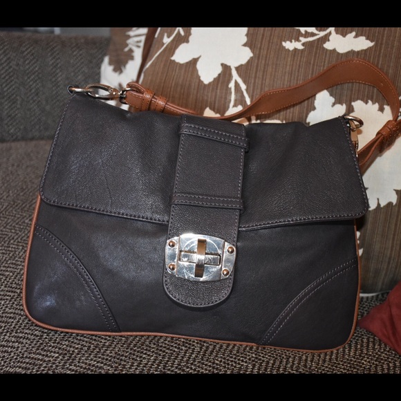 Sondra Roberts Eggplant Shoulderbag - Picture 2 of 4