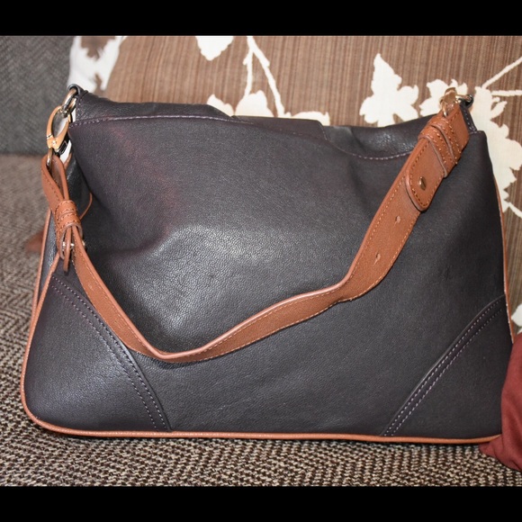 Sondra Roberts Eggplant Shoulderbag - Picture 3 of 4