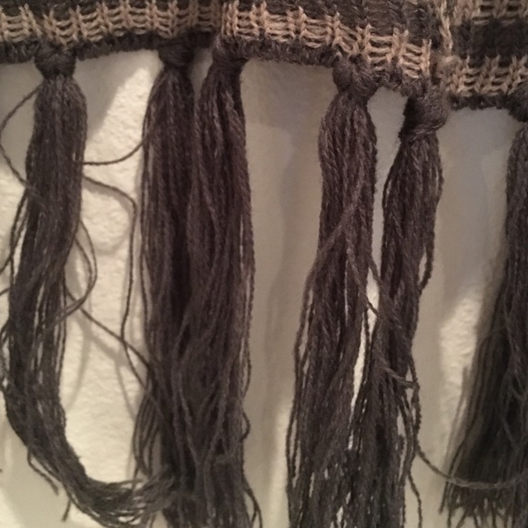 Tank top cardigan with frringe - Picture 4 of 4