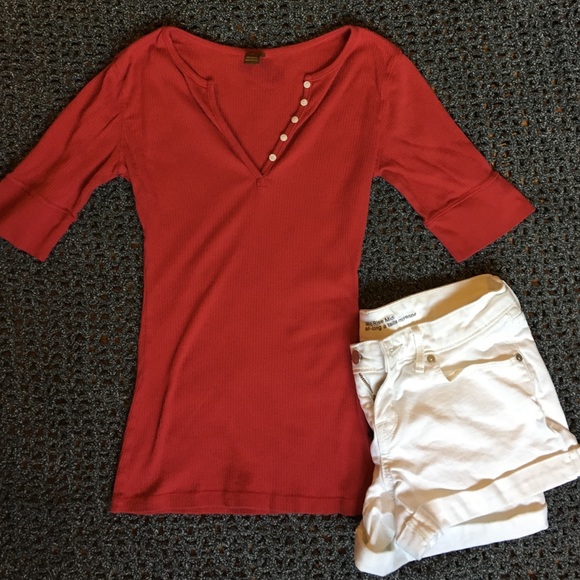 Copper Key Tops - ❌❌SOLD❌❌3/4 sleeve top