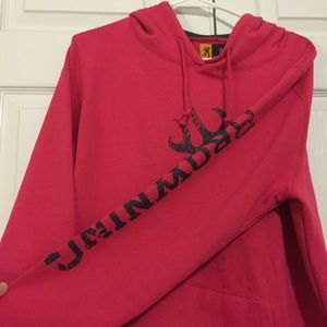 Pink hoodie by Browning