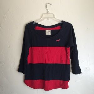 ‼️FINAL PRICE‼️ Blue and Red Striped Top