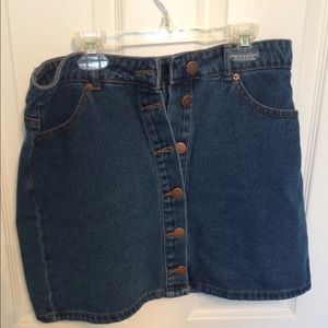 Forever 21 Jean skirt size large