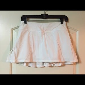 Lululemon Pacesetter Skirt Size 4 White