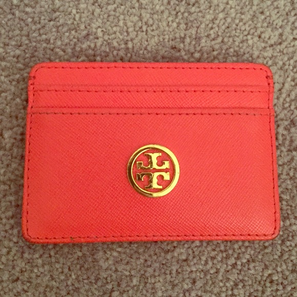 Tory Burch Robinson slim card wallet