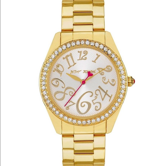 Betsey Johnson Gold Watch